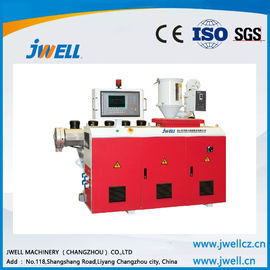 Jwell special designed PE/PP WPC plastic extrusion line for outside decoration