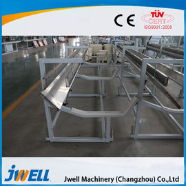 Jwell special designed PE/PP WPC plastic extrusion line for outside decoration