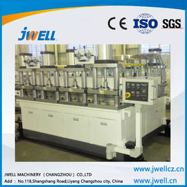 Heat Preservation WPC Extrusion Line , Single Screw Extruder Stainless Steel Frame