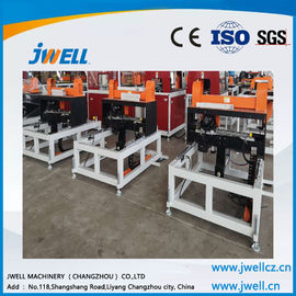 Heat Preservation WPC Extrusion Line , Single Screw Extruder Stainless Steel Frame