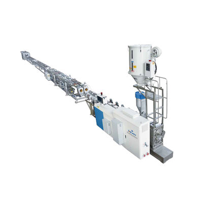 polyolefin 12m/Min HDPE πλαστικός σωλήνας που κάνει τον έλεγχο PLC μηχανών